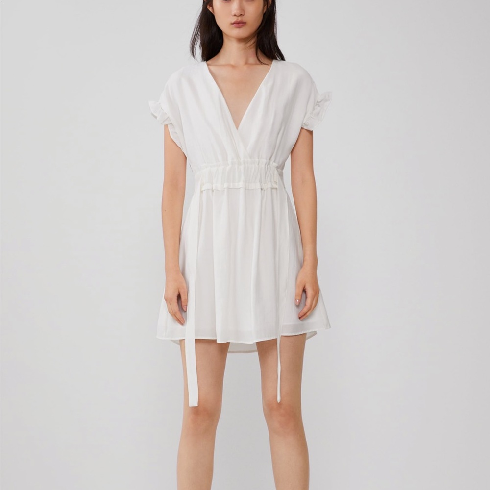 Zara dress with bows.